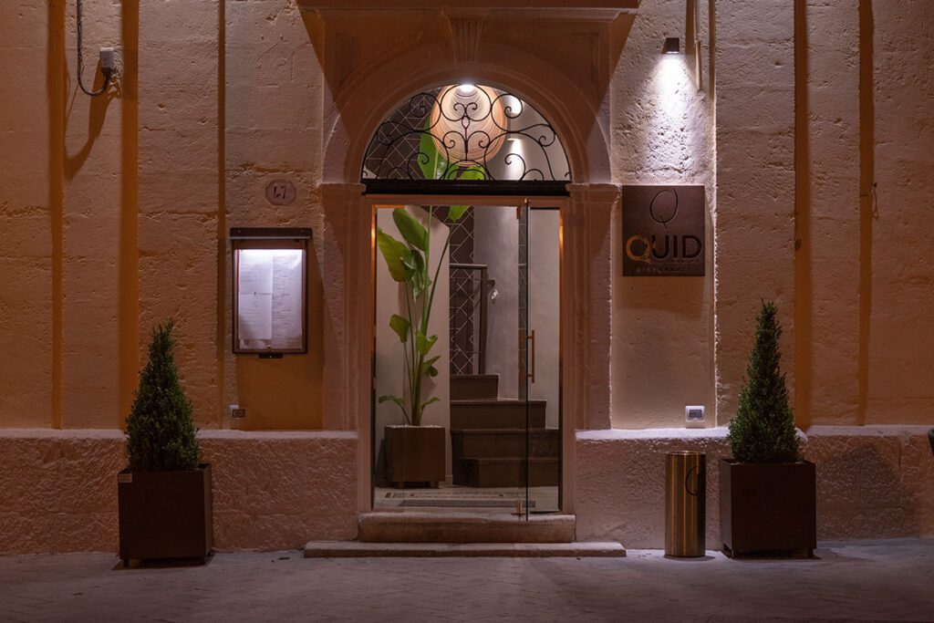 Ristorante Quid: il gustoso fil rouge tra Gravina e Matera Ristorante Quid: il gustoso fil rouge tra Gravina e Matera